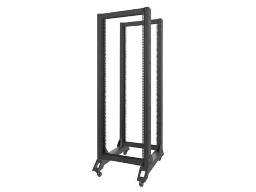 Lanberg Stojak Open Rack 32U 600x800mm czarny