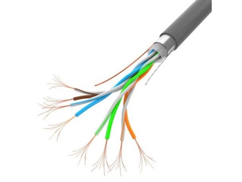 Lanberg Kabel LAN FTP 100Mb/s 305m linka cca szary