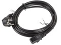 Lanberg Kabel zasilający CEE 7/7 - IEC 320 C13 VDE 3M czarny