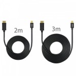 Unitek Kabel miniDisplayPort/DisplayPort M/M 2m;Y-C611BK