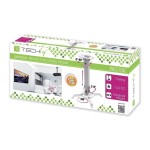 Techly Ramię sufitowe do projektora 38-58cm, 13,5kg, srebrny