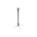 Techly Ramię sufitowe do projektora 55-90cm 13,5kg srebrny