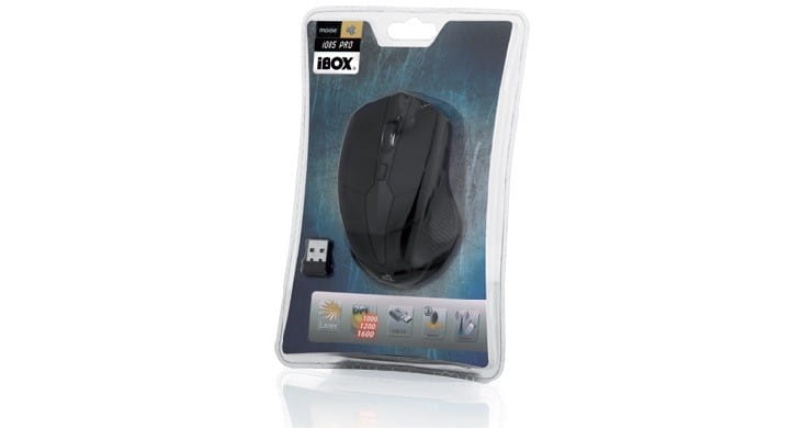 iBOX Mysz bezprzewodowa i005 Pro USB laser