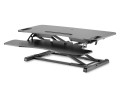 Digitus Ergonomiczna nakładka na biurko, powierzchnia robocza: 950x615x106-460mm, regulowana, czarna