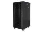 Lanberg Szafa stojąca Rack 19'' 27U 600x800mm czarna