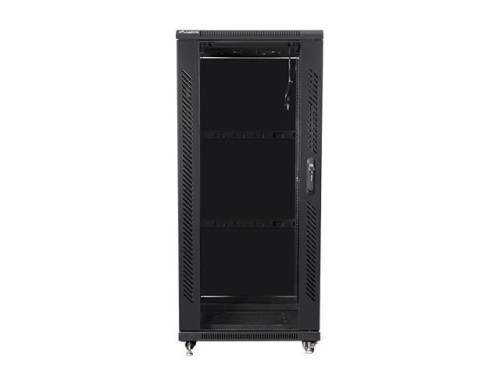 Lanberg Szafa stojąca Rack 19'' 27U 600x800mm czarna