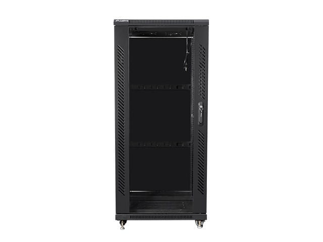 Lanberg Szafa stojąca Rack 19'' 27U 600x800mm czarna