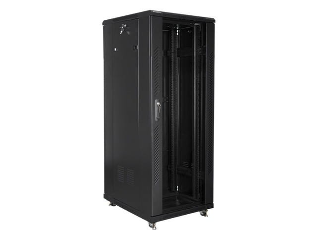 Lanberg Szafa stojąca Rack 19'' 32U 600x800mm czarna