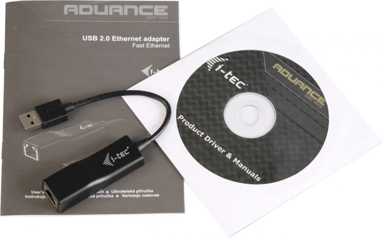 i-tec Zewnętrzna karta sieciowa USB 2.0 Fast Ethernet 100/10Mbps