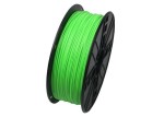 Gembird Filament drukarki 3D PLA/1.75mm/zielony fluorescencyjny