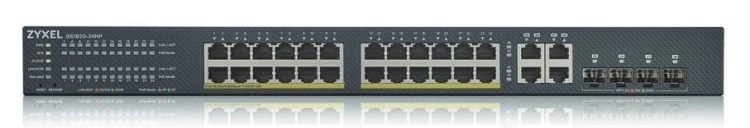 Zyxel Przełącznik GS1920-24HPv2 28Port 24xGb and 4xGb 375W PoE NebulaFlex Cloud