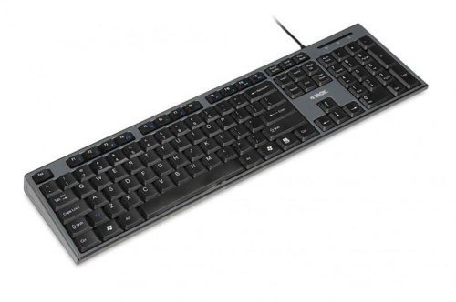 iBOX Zestaw klawiatura + mysz IBOX IKMS606 (USB 2.0; (US); czarna, optyczna; 800 DPI)