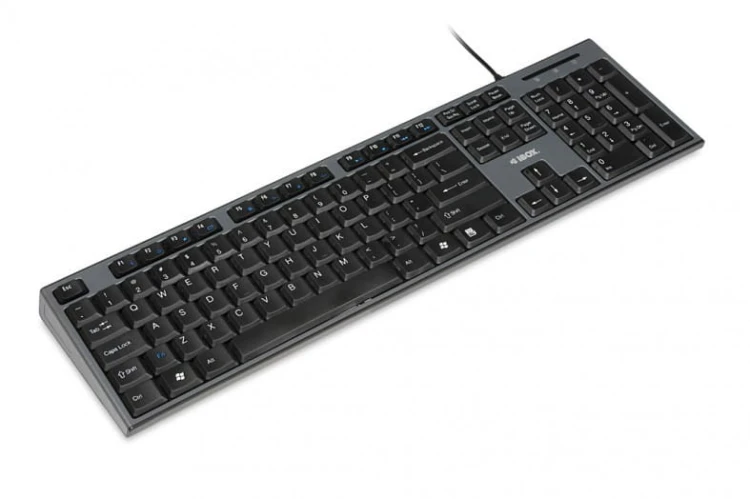 iBOX Zestaw klawiatura + mysz IBOX IKMS606 (USB 2.0; (US); czarna, optyczna; 800 DPI)
