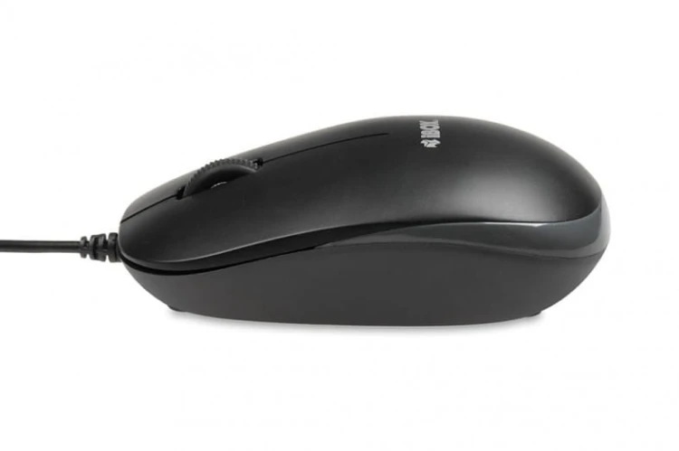 iBOX Zestaw klawiatura + mysz IBOX IKMS606 (USB 2.0; (US); czarna, optyczna; 800 DPI)