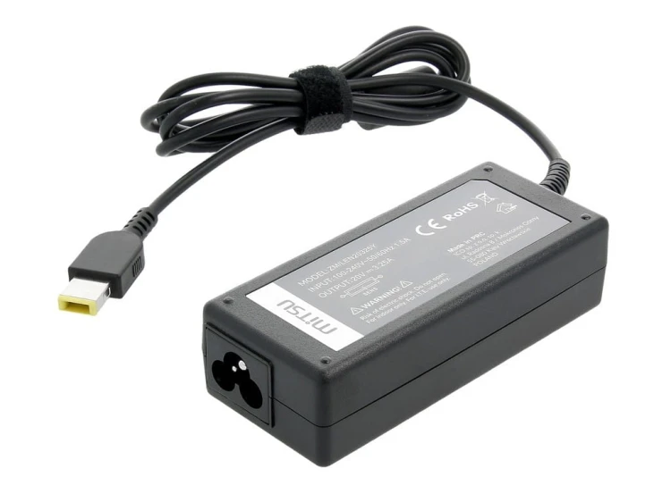Mitsu ładowarka/zasilacz 20v 3.25a (prostokątny 11.0x4.5 pin - Yoga) - lenovo 65W