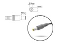 Mitsu Ładowarka/zasilacz 20V 4.5A (8.0x5.5 pin) - Lenovo 90W