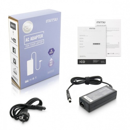 Mitsu Ładowarka/zasilacz 19.5V 3.34A (7.4x5.0 pin) - Dell 65W
