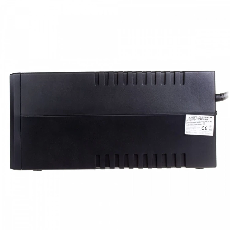 Digitus Zasilacz awaryjny UPS Line-Ineractive LCD, 800VA/480W, 1x12V/9Ah, AVR, 2xSCHUKO, USB, RJ11