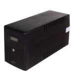 Digitus Zasilacz awaryjny UPS Line-Ineractive LCD, 2000VA/1200W, 2x12V/9Ah, AVR, 4xSCHUKO, USB, RS232, RJ45