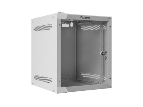 Lanberg Szafa wisząca 10 cali 6U 280x310mm szara