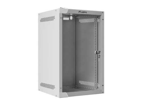 Lanberg Szafa wisząca 10 cali 9U 280x310mm szara
