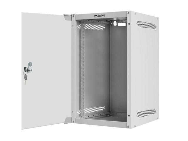 Lanberg Szafa wisząca 10 cali 9U 280x310mm szara