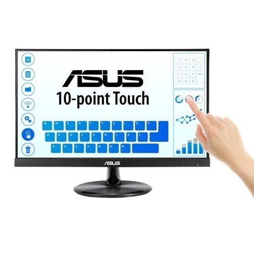 Asus Monitor 21.5 cala VT229H FHD IPS Dotyk 10P HDMI D-SUB USB Głośnik