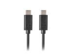 Lanberg Kabel USB-C M/M 2.0 1m czarny