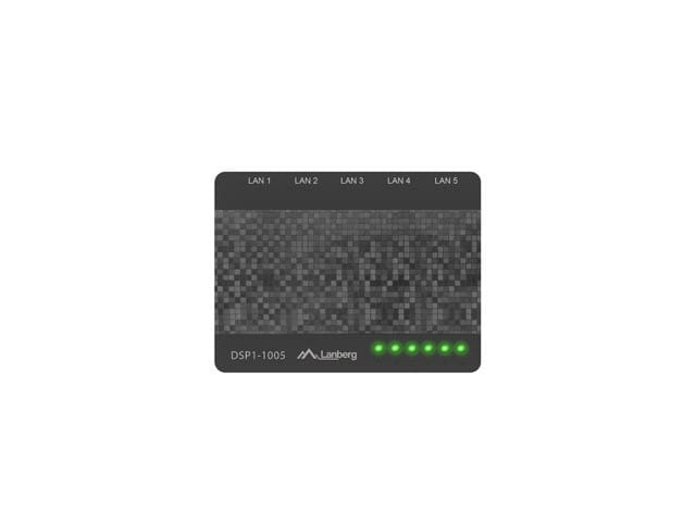 Lanberg Switch DSP1-1005 5-PORT 1GB/S DESKTOP  DSP1-1005