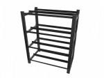 Lanberg Regał na baterie UPS 830X454 2X4 (8) czarny OR01-830454-204-BK