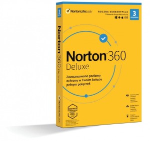 Norton 360 Deluxe 25GB PL Box 3Urz. 1Rok   21408734