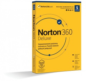 Norton 360 Deluxe 50GB PL Box 5Urz. 1Rok 21408667