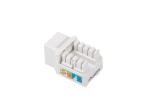 Lanberg MODUŁ KEYSTONE GNIAZDO RJ45->LSA UTP KAT 5E 90° DO PUSZKI MONTAŻ