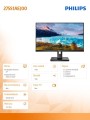 Philips Monitor 275S1AE 27 cali IPS DVI HDMI DP Pivot