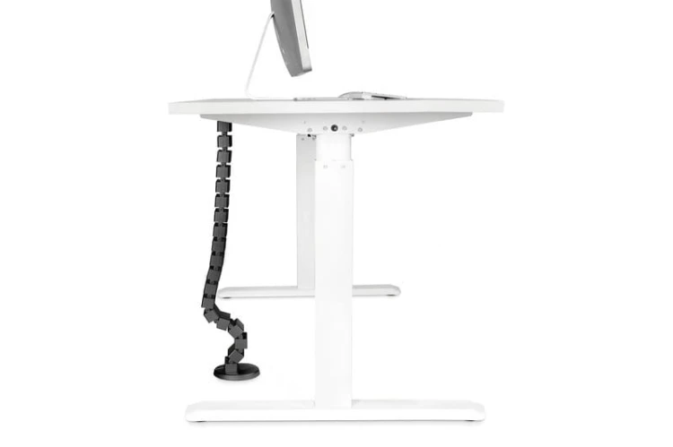 Digitus Maskownica organizer do okablowania (kręgosłup) rogulowana elastyczna 1.3m czarna