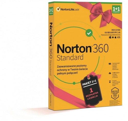 Norton 360 Standard Promo 10GB PL 1+1Urz. 1Rok 21411368