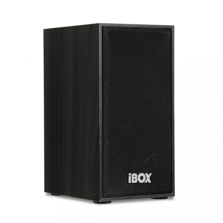 iBOX Zestaw głośników IGLSP1B (2.0; ciemne drewno)