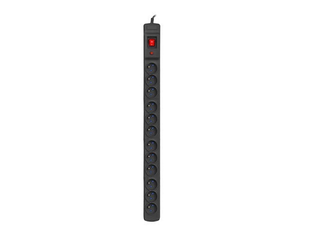 Armac Listwa zasilająca 5m multi M12 czarna M12/50/CZ
