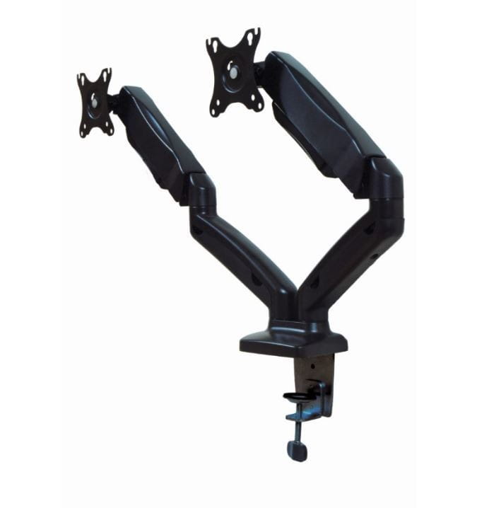TB Uchwyt TB-MG2 do dwóch monitorów na sprężynie gazowej do 27" 2x8kg