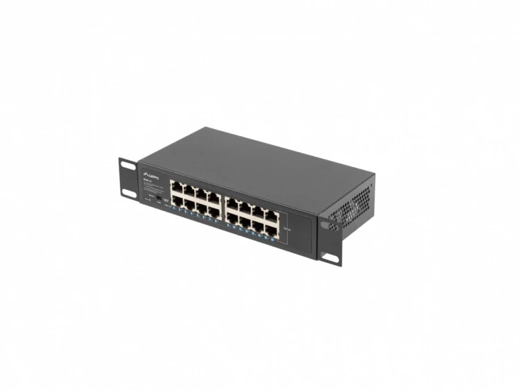 Lanberg Switch 16X1GB Gigabit Ethernet rack    RSGE-16
