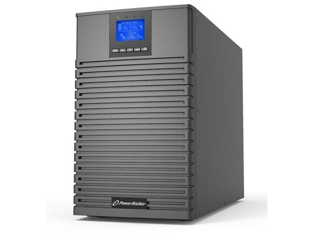 PowerWalker UPS POWERWALKER ON-LINE 1/1 FAZY 3000VA ICT IOT PF1 USB/RS-232, 8X IEC C13 + 1X C19, C20 EPO, TOWER