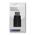 Qoltec Ładowarka sieciowa | 18W | 5-12V | 1.5-3A | USB typ C PD |       USB QC 3.0 | Czarna