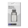 Qoltec Ładowarka sieciowa | 18W | 5-12V | 1.5-3A | USB typ C PD |  USB QC 3.0 | Biała