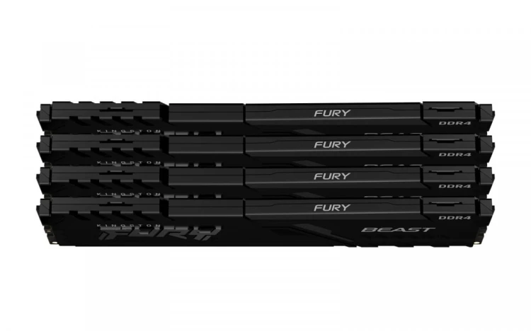 Kingston Pamięć DDR4 FURY Beast 128GB(4*32GB)/3600 CL18