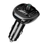 USAMS Zestaw głośnomówiący C21 z transmiterem FM MP3 Bluetooth   2xUSB 3,4A