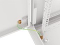 Lanberg Szafa wisząca 19 6U 600x450 WF01-6406-00S szara