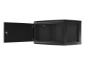 Lanberg Szafa wisząca 19 6U 600x450 WF01-6406-00B czarna