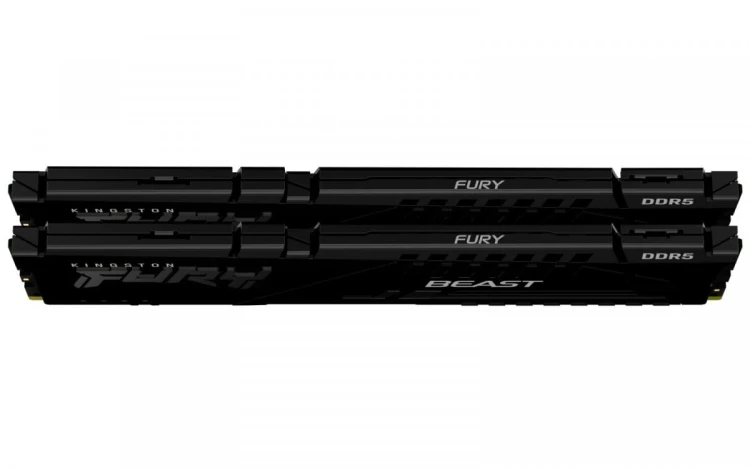 Kingston Pamięć DDR5 Fury Beast Black  32GB(2*16GB)/5200  CL40