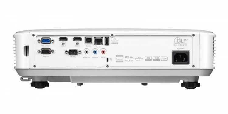 Optoma Projektor ZU500UST,Laser, DLP, WUXGA, 5000Lum, ultra krótki rzut          Kod producenta   W9PD7JF01VZ1