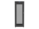 Lanberg Szafa instalacyjna rack stojąca 19 cali 37U 800x1000 czarna drzwi perforowane LCD ( Flat pack)